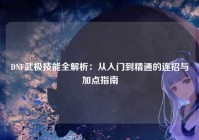 DNF武极技能全解析：从入门到精通的连招与加点指南