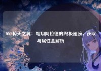 DNF惊天之翼：翱翔阿拉德的终极翅膀，获取与属性全解析