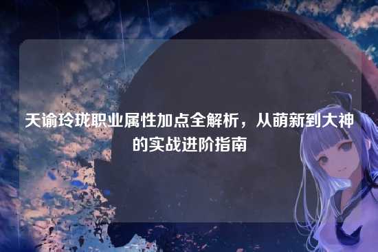 天谕玲珑职业属性加点全解析,从萌新到大神的实战进阶指南