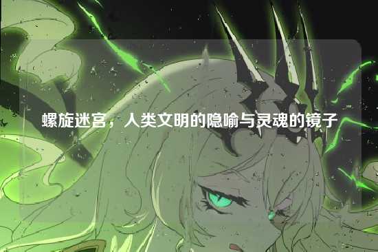 螺旋迷宫,人类文明的隐喻与灵魂的镜子