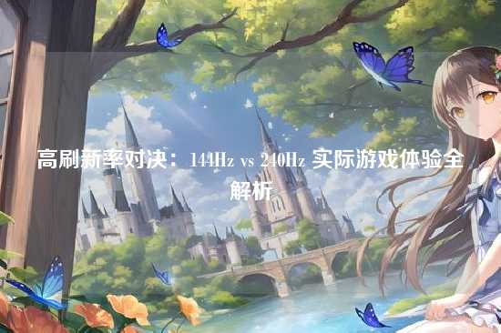 高刷新率对决:144Hz vs 240Hz 实际游戏体验全解析