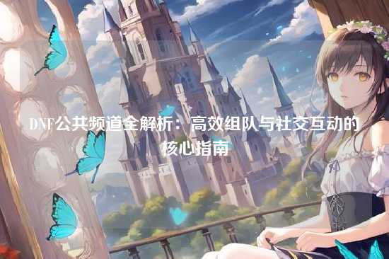 DNF公共频道全解析：高效组队与社交互动的核心指南